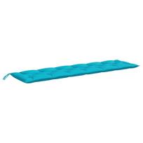vidaXL Garden Bench Cushion Turquoise 200 x 50 x 7 cm Fabric