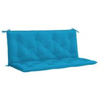 vidaXL Garden Bench Cushion Light Blue 120x(50+50)x7 cm Oxford Fabric