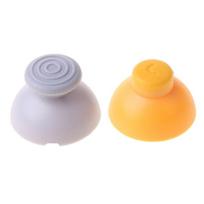 2pcs Replacement Analog Joystick Thumb Stick Caps for Controller Analog Caps Replacement Thumbstick Skin for Case 1