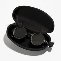 Polarized Round Sunglasses ND9 Adjustable Dimming Sun Glasses Men Women Retro Punk Male Fishing Eyeglasses Outdoor Shades UV400 black