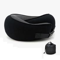 U formos pagalvė Kaklo pagalvė U formos pagalvė Kelioninė automobilio kaklo pagalvė Lėktuvo kelioninė pagalvė Ilgų skrydžių miego artefaktas 32x26x14cm juoda