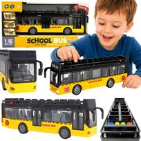 Woopie miesto autobusas 1:16 su šviesomis, garsais ir atidaromomis durimis