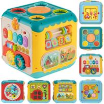 Woopie Baby Montessori aktyvumo kubas 6in1