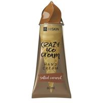 HISKIN Crazy Body Ice Cream Salted Caramel - drėkinamasis rankų kremas, 60 ml