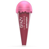 HISKIN Crazy Ice Cream Watermelon - lūpų blizgis su arbūzo aromatu, 6 ml