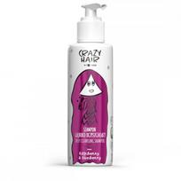 HISKIN Crazy Hair Raspberry & Blueberry - giliai valantis šampūnas, 300 ml