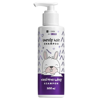 HISKIN Crazy Hair - vaikiškas šampūnas garbanotiems ir banguotiems plaukams, 300 ml