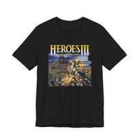 Heroes 3 Of Might and Magic PC Viršelio Art Unisex Marškinėliai Trumpomis Rankovėmis S