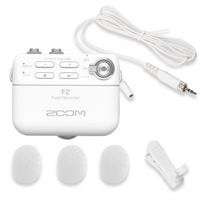 ZOOM Field Recorder with Float Lavalier Microphone Attachable to Clothing or Battery Ideal for Location and YouTube Manufacturer Extended F2/W