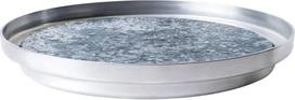 KnIndustrie Kepimo akmuo KnIndustrie 34 cm su aliuminio padėklu, 2 dalių rinkinys