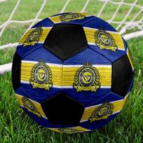 1pc Al-Nassr Soccer Ball Size 5 Indoor Soccer Ball Fashion Colorful Backyard Game - Great For Sports Fans Gift HE26