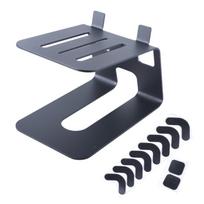 Solid Metal Monitors Speaker Stand Risers Comfortable Viewings Angle Stands Mount Solid Speaker Support Metal Risers 1