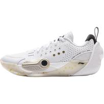 Li Ning Vaikų Krepšinio Mados Tendencija Neslystantys Atsparūs Dėvėjimuisi Žemo Aulo Krepšinio Batai Vyriški sportbačiai Abrikosiniai-Balti YKBV070-7 41