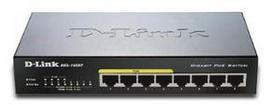 D-Link 8-port 10/100/1000 Desktop Switch w/ 4 PoE Ports