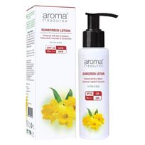 Sunscreen lotion with SPF 50 PA+++(100 g), Sunscreen Lotion SPF 50 PA+++, Aroma Treasures
