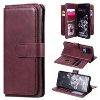 Leather Flip Purse Phone Case For Samsung Galaxy S25 Ultra S24 FE S23 S22 S21 S20 FE S10 Note 20 Wallet Card Slot Cover Back Bag Samsung S10 Plus