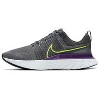 Nike React Infinity Run Flyknit 2 Dalelių Pilka Voltinė Vyriški Sportbačiai Geležies Pilka CT2357-004 42.5