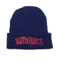 Autumn/Winter Games Roblox Letter Embroidery Knitted Hat Pullover Hat Hip Hop Wool Hat Ski Hat Adjustable tamsiai mėlyna