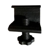 3D Printed Desk Clamp Cable Organizer, Cord Holder with Multiple Slots, Sturdy Wire Management Rack, Anti-Slip Grip for Charging Cords Earphone Cords, rožinė