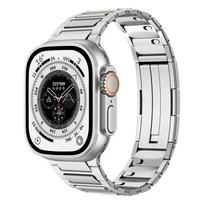 Metal Strap For Apple Watch Ultra 3-2-1 49mm 11 10 46mm 42mm Quick-release Bracelet Belt iWatch 9 8 7 6 5 SE 45mm 44mm 41mm Band S11-10 42mm 40 41mm