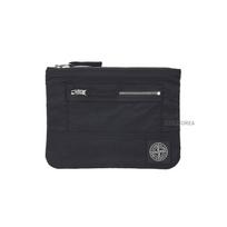 [Stone Island] FW25 Men's Logo Patch Zipper Bi-fold Wallet K2S159500004 S0251 V0029