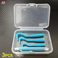 Tick Remover Tool Set No Harm to Skin Portable with Storage Case Safe Painless Removal for Pets Humans Outdoor Activities A1
