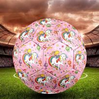 Rainbow Brite Cartoon Indoor Soccer Ball Size 5 Colorful All Ages Machine Stitched PVC Competition Ready Durable High-Bounce