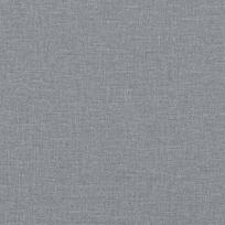 Box Spring Bed with Mattress Light Grey 200x200 cm Fabric