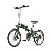 ONESPORT OT02 PRO Retro Urban Electric Bicycle 36V5.2Ah Battery 250W Motor City Commuting Folding E-Bike For Adult žalia