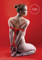 Bondage virvė Ouch! by Shots japoniška virvė 10 m, Raudona
