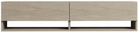 Televizoriaus spintelė Kalune Design Arges, travertine sp., 30 cm x 141 cm x 31 cm