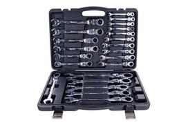 Terkšlinių kombinuotų raktų rinkinys Geko G10342, 6 - 32 mm