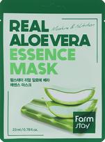Veido kaukė Farmstay Real Aloe Vera, 23 ml