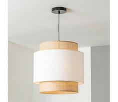 Brilagi - LED pakabinamas šviestuvas ant laido CERIA 1xE27/40W/230V skersmuo 30 cm juoda/smėlio/balta