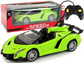 Nuotoliniu būdu valdomas automobilis Sports Car R/C 1:18, žalias