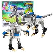 Konstruktorius 2in1 dinozauras / robotas Tyrannosaurus Rex 67 vnt.