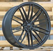 Ratlankis RACINGLINE F1995 R22x10 5x112 ET 18 CB 66.5 (Black Half Matt) (955 kg)