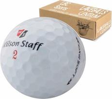 50 Wilson Dx2/duo Soft naudoti golfo kamuoliukai - balti