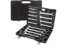 Terkšlinių kombinuotų raktų rinkinys ForceKraft FK-10339, 470 mm, 8 - 32 mm