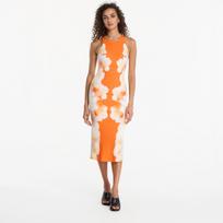 Sukienka Desigual Vest Jasmine Orange - Dydis L (26SWVK377002 Suknelės)