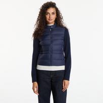 Tommy Hilfiger Lw Down Knit Mix Jacket Dark Night Navy - Dydis S (WW0WW51095 C1G Striukės)