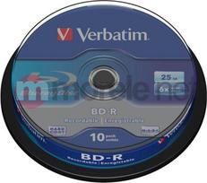 Verbatim BD-R 25GB 6x10 vnt (43742)
