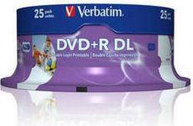 Verbatim DVD + R DL 8,5GB 8x25 vnt (43667)