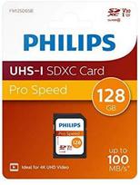 Atminties kortelė „Philips“ SDXC kortelė 128GB 10 klasės UHS-I U3 V30 A1