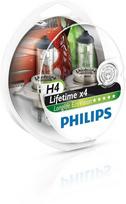 Philips Lemputės H4 LongLife EcoVision