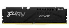 RAM Kingston KF556C40BBK4-64 64GB 5600MT/s DDR5 CL40 DIMM (Kit of 4) FURY Beast Juodas XMP | Kingstonas
