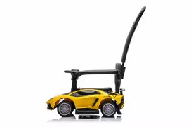 Ramiz Vaikiškas Lamborghini Aventador SV elektrinis triratukas su garsais ir LED šviesomis, iki 30 kg