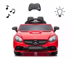 Milly Mally Akumuliatorinis automobilis vaikams „Mercedes-Benz SLC“, raudonos spalvos