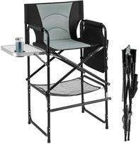 Promotions Režisieriaus kėdė, 65x53x116.5 cm, juoda ir pilka