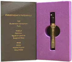 Electimuss, Consort Collection - Persephone's Patchouli, Parfum, Unisex, 1.8 ml *Vial